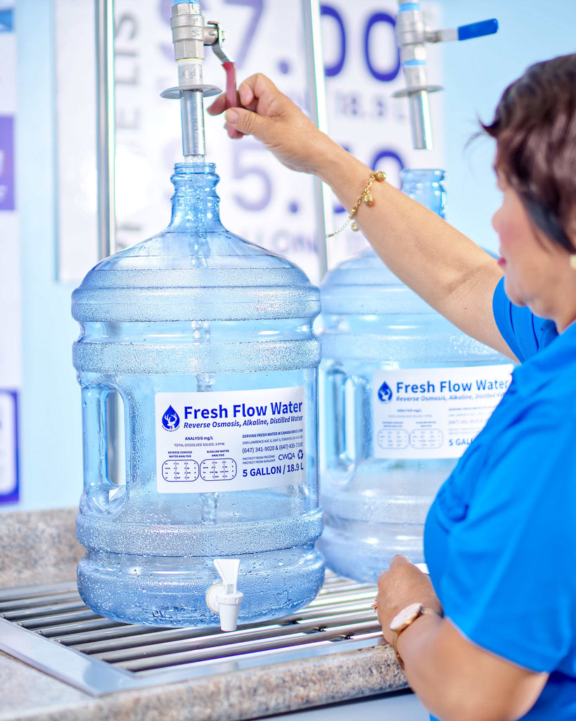 Fresh Flow Water Store | Reverse Osmosis, Alkaline, Distilled Water